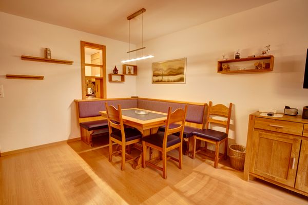 Chesa Munteratsch 1-Zimmerwohnung 307 Typ B Silvaplana - Living room