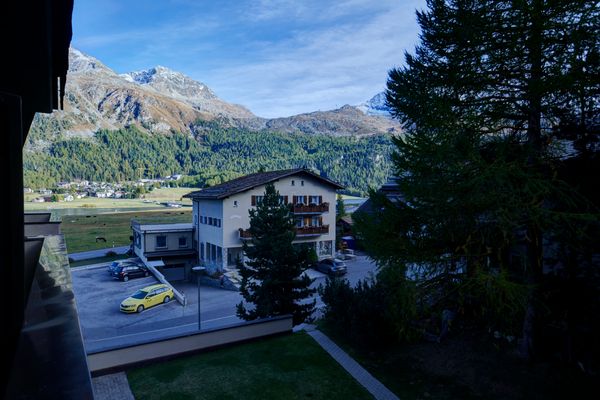 Chesa Munteratsch 1-Zimmerwohnung 307 Typ B Silvaplana - Balcony