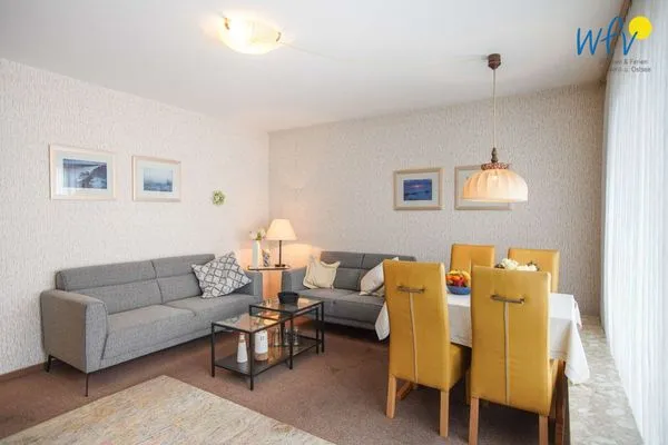 Wohnzimmer Haus Bonhuis Ferienwohnung Bahnhofspark