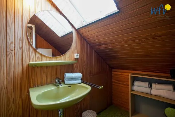 Badezimmer Haus Bonhuis Ferienwohnung Schwalbennest