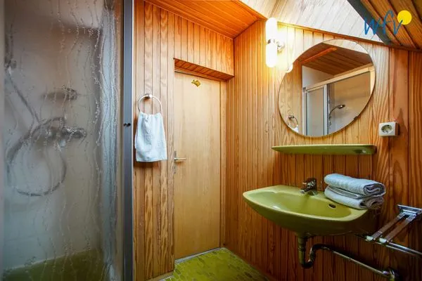 Badezimmer Haus Bonhuis Ferienwohnung Schwalbennest
