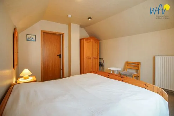 Schlafzimmer Haus Bonhuis Ferienwohnung Schwalbennest