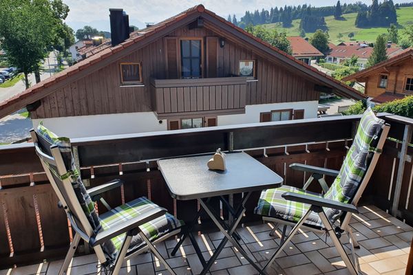  Ferienwohnung Forggensee Ferienwohnungen in Roßhaupten - Balkon