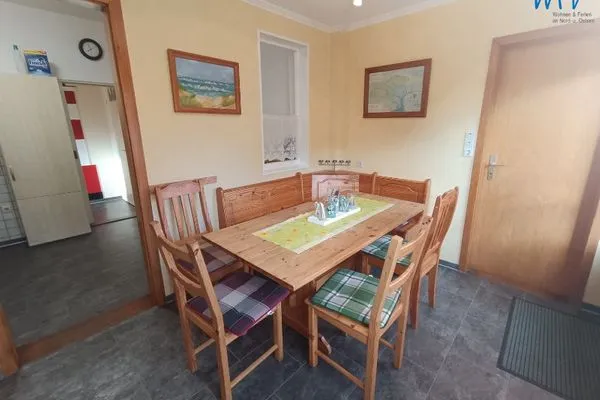 Wohnzimmer Haus Greune Stee Weg 11 Ferienwohnung Seehund