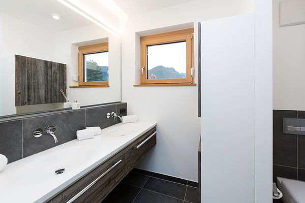 Chalet am Breitenberg Penthouse CB 12 Ferienwohnungen in Pfronten - Badezimmer