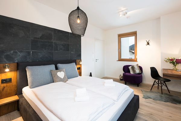 Chalet am Breitenberg Penthouse CB 12 Ferienwohnungen in Pfronten - Schlafzimmer