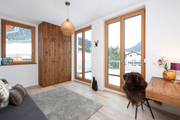 Chalet am Breitenberg Penthouse CB 12 Ferienwohnungen in Pfronten - Wohnzimmer im OG