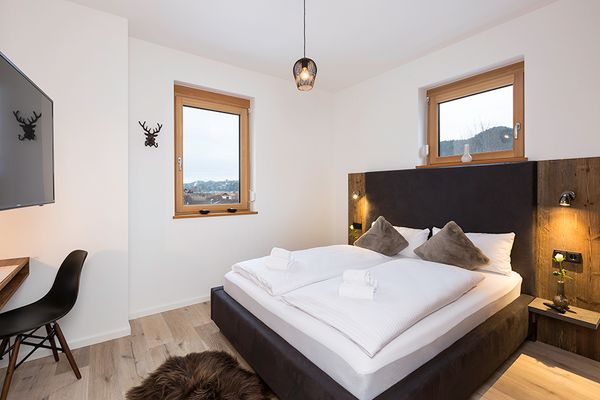 Chalet am Breitenberg Penthouse CB 12 Ferienwohnungen in Pfronten - Schlafzimmer