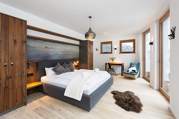 Chalet am Breitenberg Penthouse CB 12 Ferienwohnungen in Pfronten - Schlafzimmer