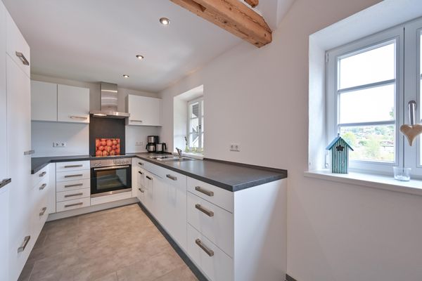 Alte Jagdschloss Ferienwohnung Rommel Ferienwohnungen in Pfronten - Küche / Küchenzeile