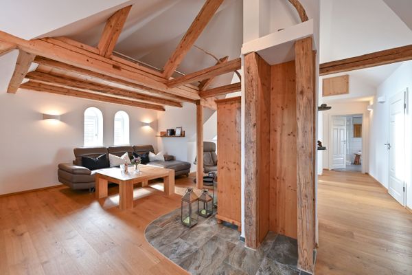 Alte Jagdschloss Ferienwohnung Rommel Ferienwohnungen in Pfronten - Wohnzimmer