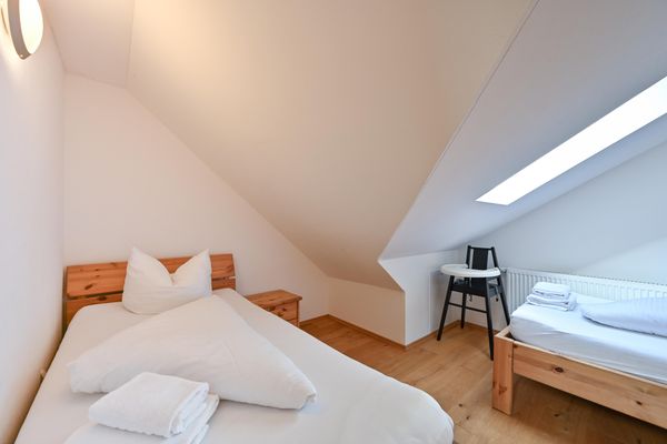 Alte Jagdschloss Ferienwohnung Rommel Ferienwohnungen in Pfronten - Schlafzimmer