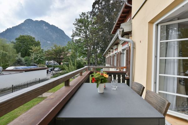 Alte Jagdschloss Ferienwohnung Sophia Ferienwohnungen in Pfronten - Balkon