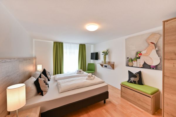 Alte Jagdschloss Ferienwohnung Sophia Ferienwohnungen in Pfronten - Schlafzimmer