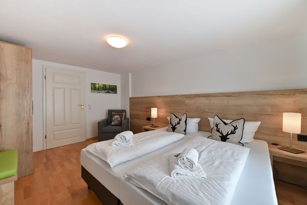 Alte Jagdschloss Ferienwohnung Sophia Ferienwohnungen in Pfronten - Schlafzimmer