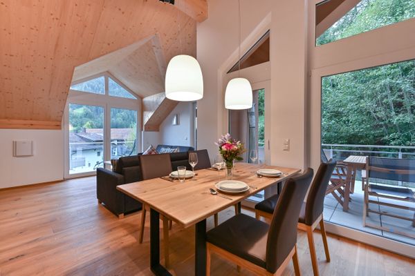  Ferienwohnung Zugspitze Ferienwohnungen in Pfronten - Essbereich