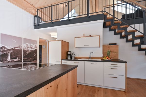  Ferienwohnung Zugspitze Ferienwohnungen in Pfronten - Küche / Küchenzeile
