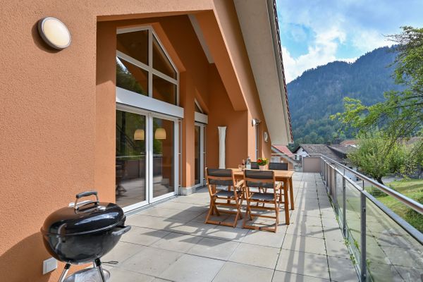  Ferienwohnung Zugspitze Ferienwohnungen in Pfronten - Balkon