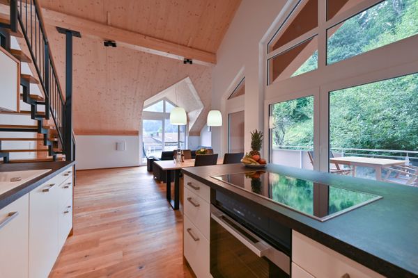  Ferienwohnung Zugspitze Ferienwohnungen in Pfronten - Küche / Küchenzeile