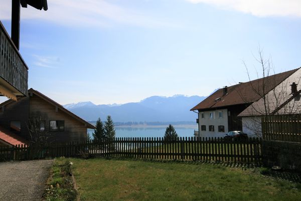  Ferienwohnung Bärbel Ferienwohnungen in Rieden am Forggensee - Gartenblick