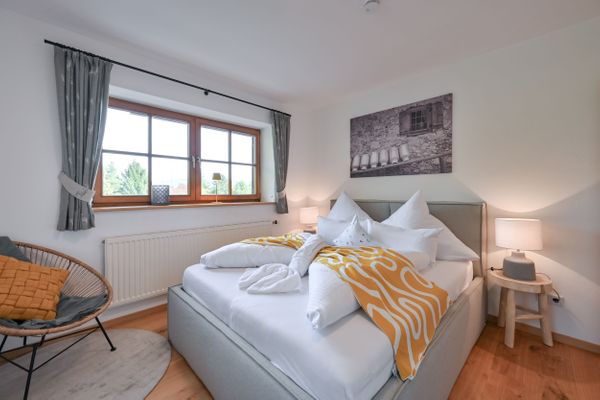  Ferienwohnung Am Biberbach Ferienwohnungen in Roßhaupten - Schlafzimmer