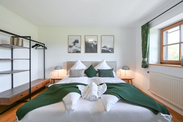  Ferienwohnung Am Biberbach Ferienwohnungen in Roßhaupten - Schlafzimmer