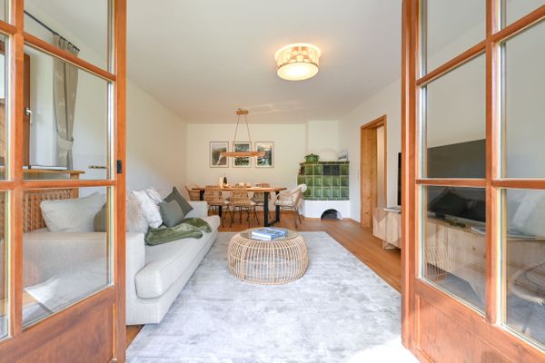  Ferienwohnung Am Biberbach Ferienwohnungen in Roßhaupten - Wohnzimmer