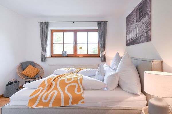  Ferienwohnung Am Biberbach Ferienwohnungen in Roßhaupten - Schlafzimmer