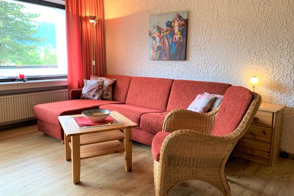 Allgäuer Appartementhaus Bergsonnenappartement I / Whg. 8  - Wohnzimmer