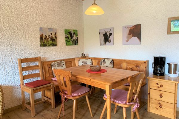 Allgäuer Appartementhaus Bergsonnenappartement I / Whg. 8  - Essbereich