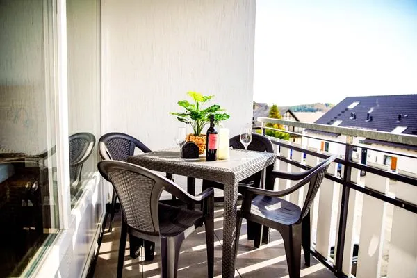 Balkon Smart Resorts Haus Brilliant Ferienwohnung 603