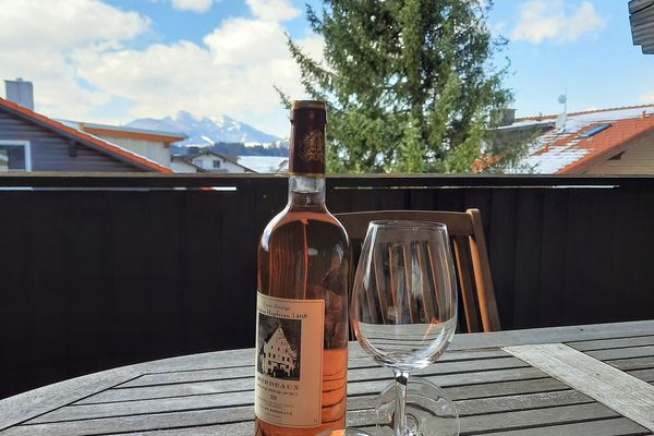  Ferienwohnung Edelsbergblick Ferienwohnungen in Hopferau - Balkon