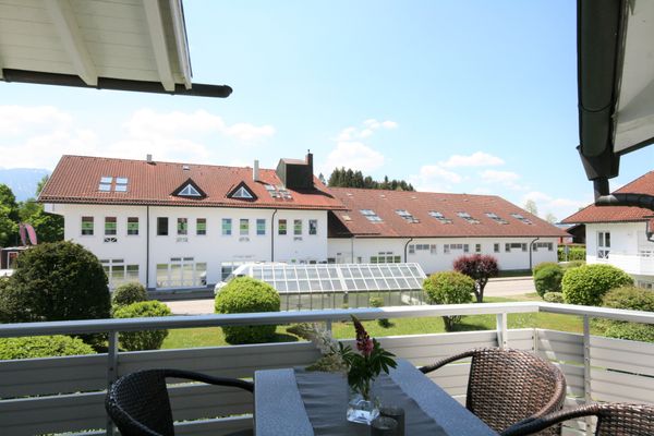 Ferienanlage Neuschwansteinblick Ferienwohnung 127 Ferienwohnungen in Füssen - Gartenblick