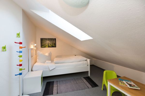 Ferienanlage Neuschwansteinblick Ferienwohnung 108 Ferienwohnungen in Füssen - Schlafzimmer