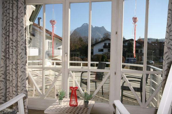 Ferienanlage Neuschwansteinblick Ferienwohnung 108 Ferienwohnungen in Füssen - Balkon