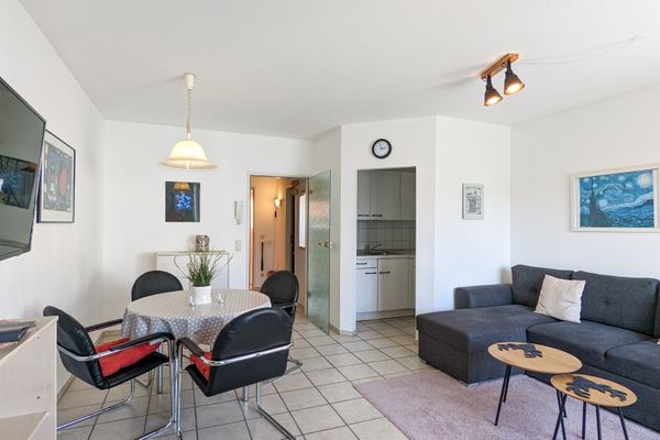 Ferienanlage Neuschwansteinblick Ferienwohnung 109 Ferienwohnungen in Füssen - Wohnzimmer
