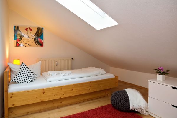 Ferienanlage Neuschwansteinblick Ferienwohnung 118 Ferienwohnungen in Füssen - Schlafzimmer