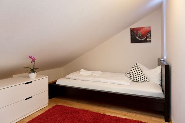 Ferienanlage Neuschwansteinblick Ferienwohnung 118 Ferienwohnungen in Füssen - Schlafzimmer