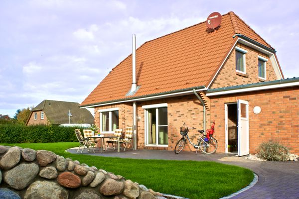  Haus Westwind Eiderstedt Umland - Terrasse