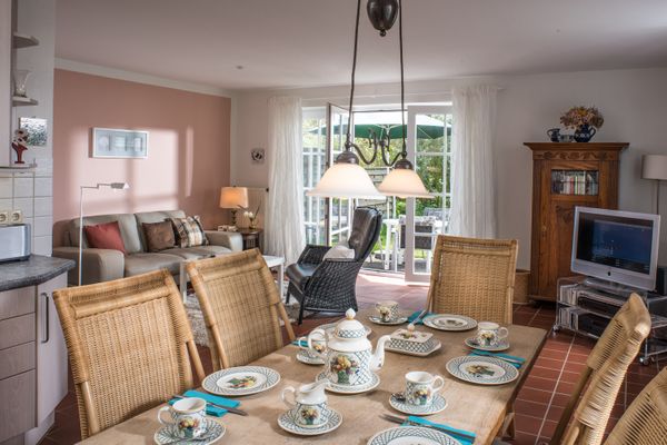  Haus Strandrose Dorf - Wohnzimmer