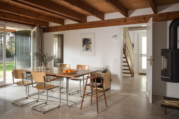  Dünenhaus_02 Dorf - Kamin-/Ofen