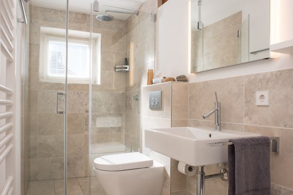  Dünenhaus_02 Dorf - Badezimmer