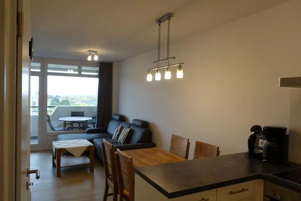 Wohnzimmer Panorama Whg 81, 5. OG