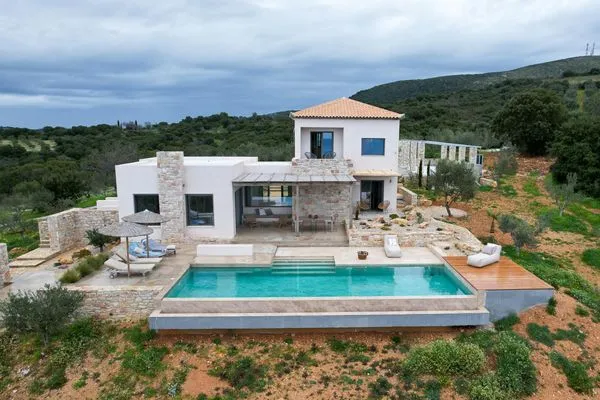 Bird's eye view  Villa Sapientza