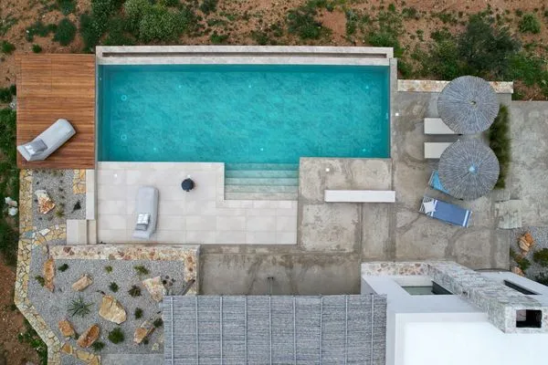 Bird's eye view  Villa Sapientza