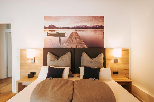  Feriennest Ferienwohnungen in Füssen - Schlafzimmer