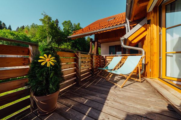  Feriennest Ferienwohnungen in Füssen - Balkon
