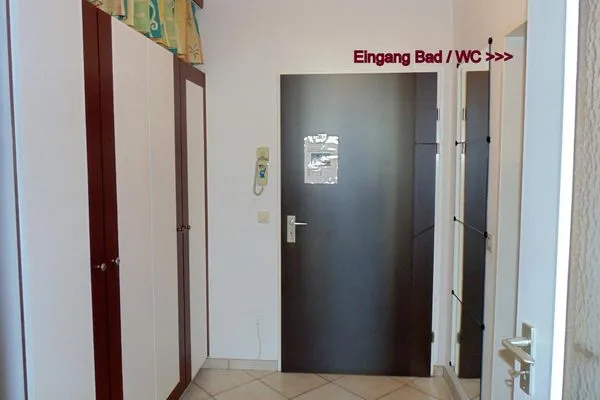 Fassade / Eingang Panorama Whg 80, 5. OG