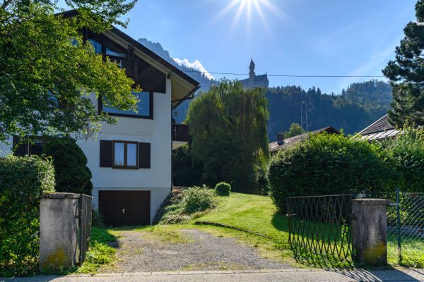  Ferienwohnung im Königswinkel Ferienwohnungen in Hohenschwangau - Blick auf Sehenswürdigkeit