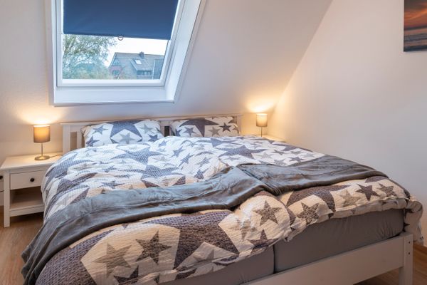  Pollys Strandhütte Ording - Schlafzimmer